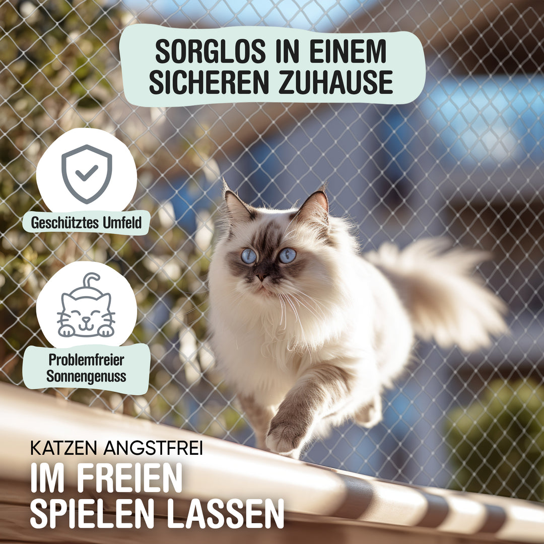 Katzennetz für Balkon